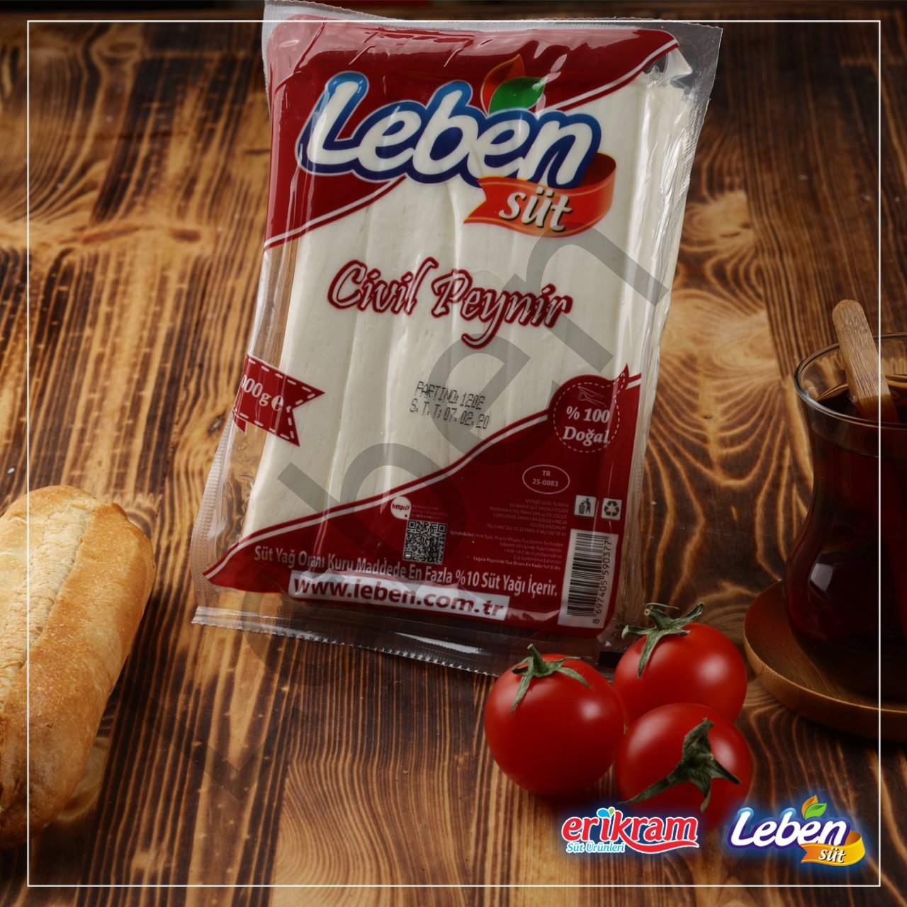 1000 gr.Leben Vakumlu Civil Peynir