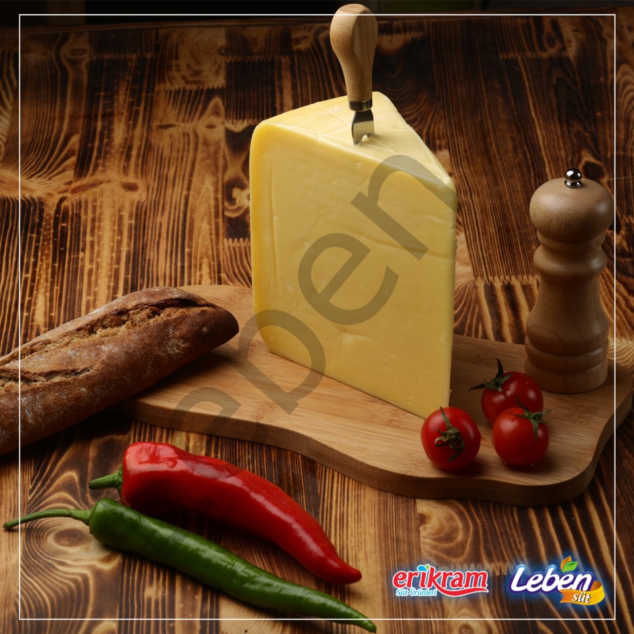 Leben Eski Kaşar Peynir 1 KG