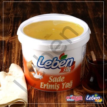 Leben Eritilmiş Tereyağı 4 kg.(Net: 4 kg) SADE YAĞ